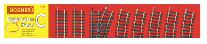 Hornby R8223 - 1: 76 - Gleiserweiterung - Set C